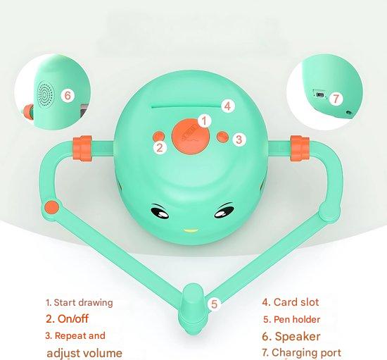 Tekenrobot met leerkaarten – Creatief tekenen leren voor kinderen
