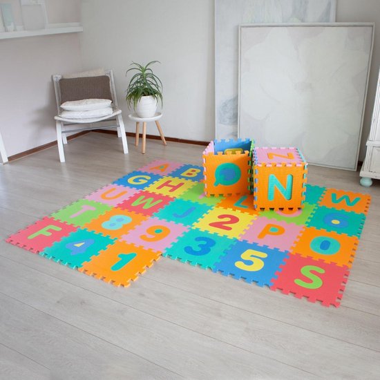 KidPuzzle - XL Nummer & Alfabet Puzzelmat