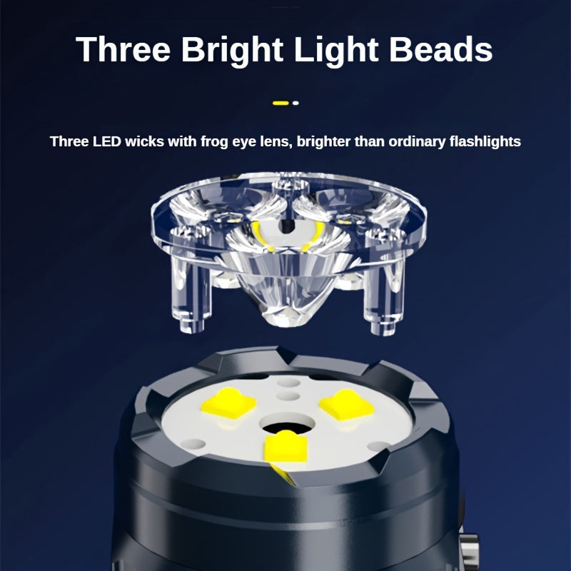 LumoBeam Mini Zaklamp – Sterk Licht in Compact Formaat