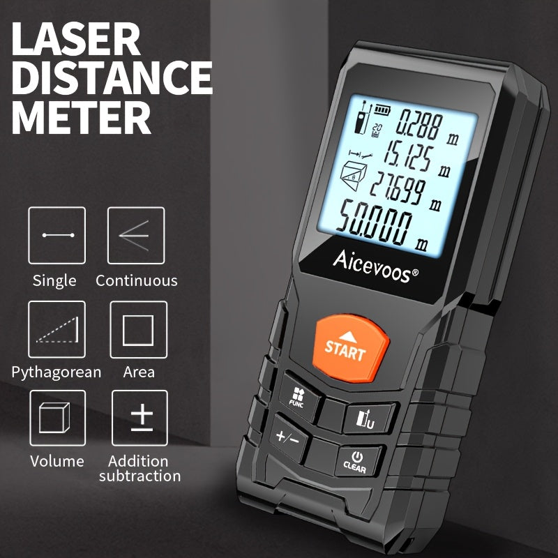 Compacte Laser Afstandsmeter – Nauwkeurig en Robuust Meetinstrument