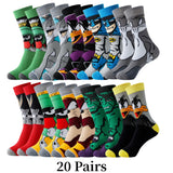 Cartoon Sokken Set - Comfort en Stijl met Jouw Favoriete Personages