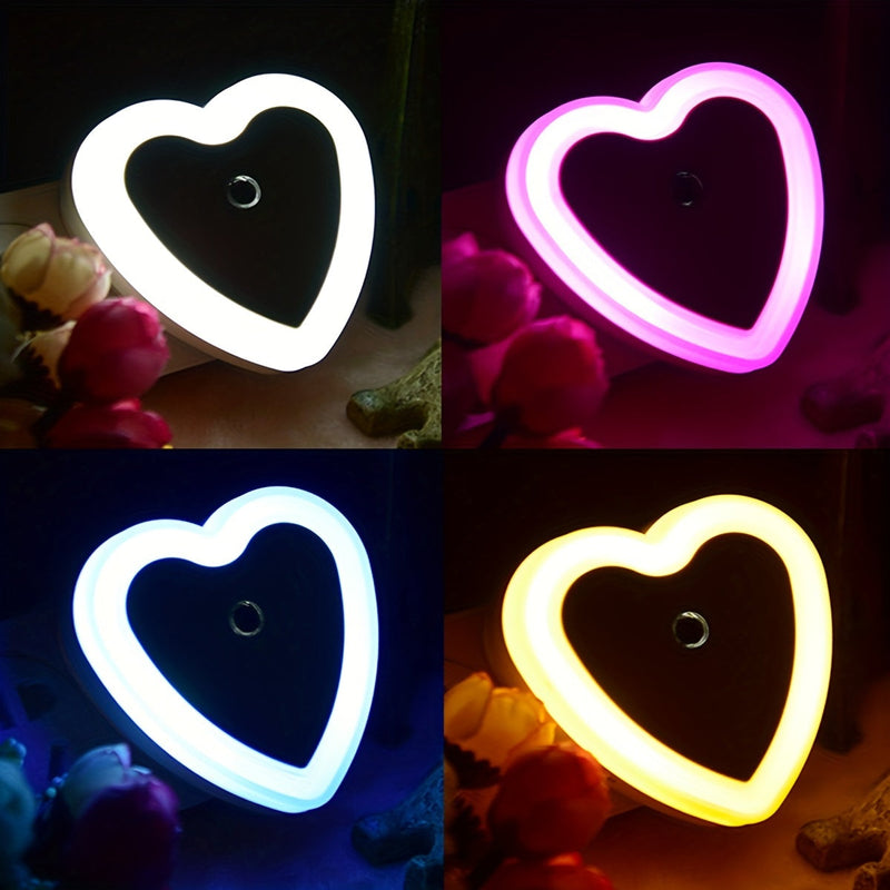 HeartGlow LED Nachtlampje - Slimme Dusk-to-Dawn Nachtverlichting