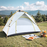 Snelle Opzet 4-Persoons Camping Tent – Ademend en Winddicht Schuilplaats