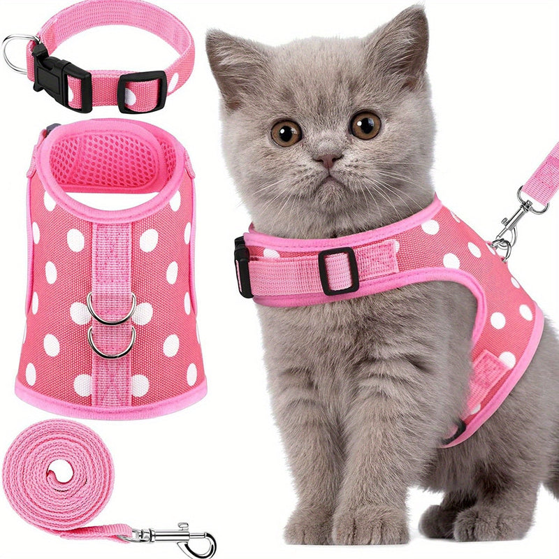 KittyComfort Harnas Set - Voor Gezellige Wandelingen en Avontuur