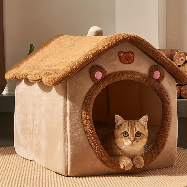 Dromenvanger Kattenbed - Een Warmteplek voor Jouw Harige Vriend