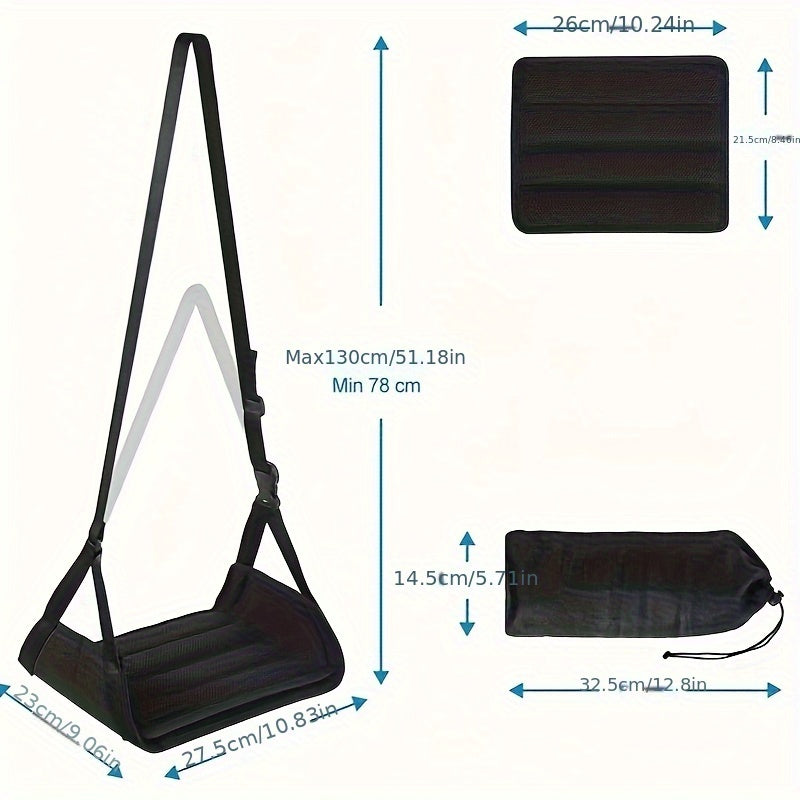 TravelEase Hangmat Voetsteun – Comfortabel Ontspannen tijdens Reizen