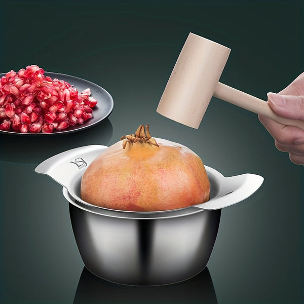 Granaatappelschilmachine Set – Snel en Gemakkelijk Granaatappels Plukken en Schillen