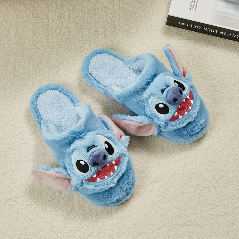 Disney Stitch Pluche Slippers – Zachte en Warme Huisslippers voor de Koude Dagen