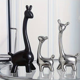 Giraffe Beeldjes Set - Voor een Vrolijke en Elegante Interieurlook