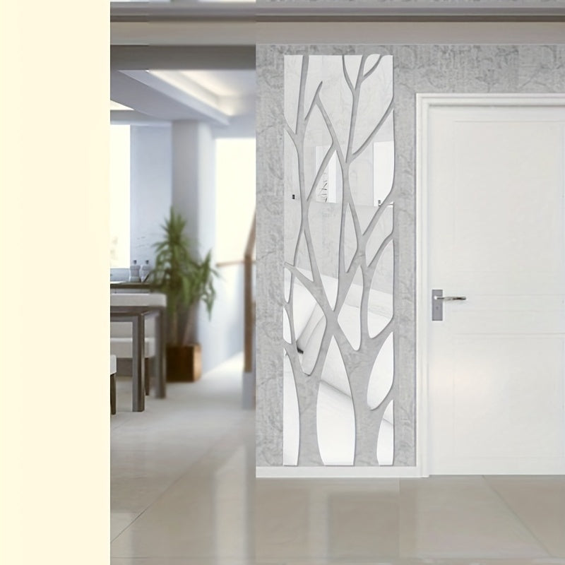 NatureLine 3D Acryl Wanddecoratie – Uniek Takkendesign voor Woonkamer en Gang