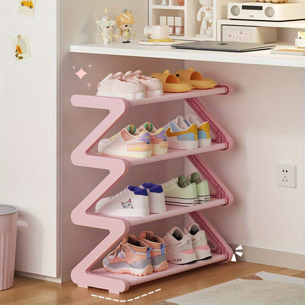 ZigZag Schoenenrek - Stijlvolle en Ruimtebesparende Schoenenopberger