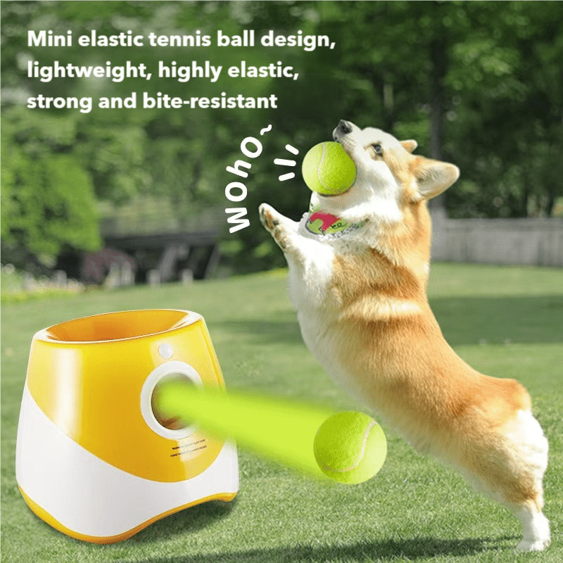FetchMaster Pro – Interactieve Automatische Hondenspeelbal Launcher met USB Opladen