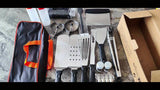 20-delige RVS BBQ Grill Tool Set – Alles wat je nodig hebt voor de perfecte barbecue