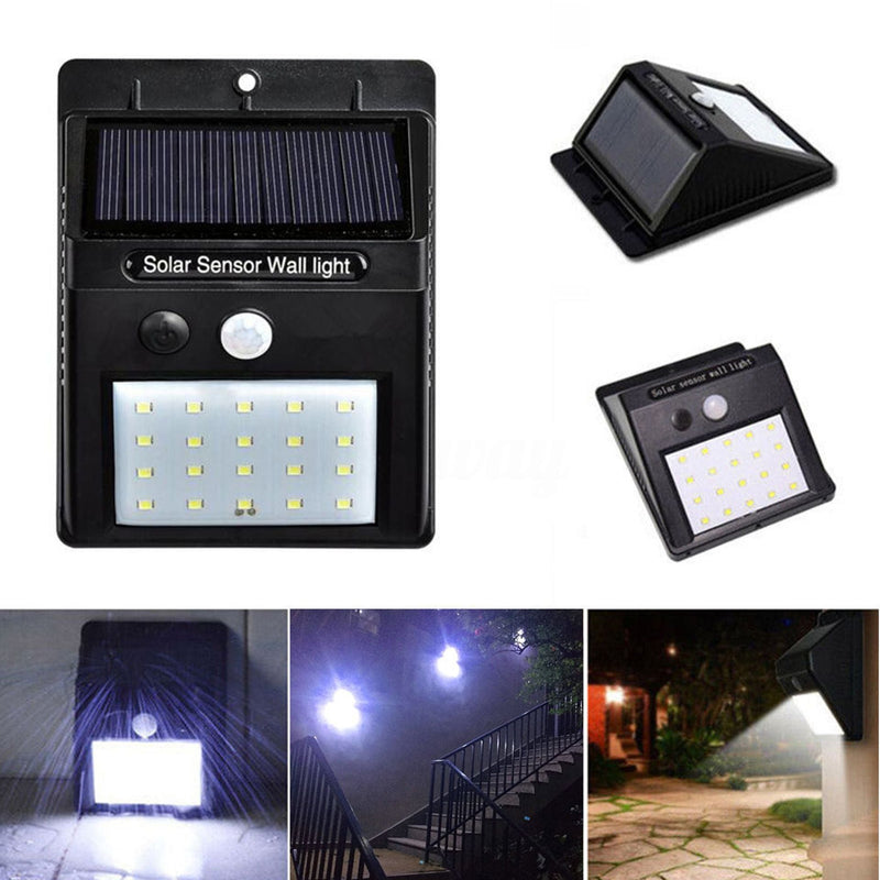 Set van 5 Solar-LED-Buitenlampen – LumaPath