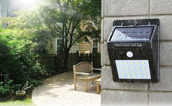 Set van 5 Solar-LED-Buitenlampen – LumaPath