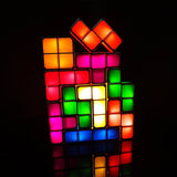 Modulaire Tetris Lamp - LumiBlocks