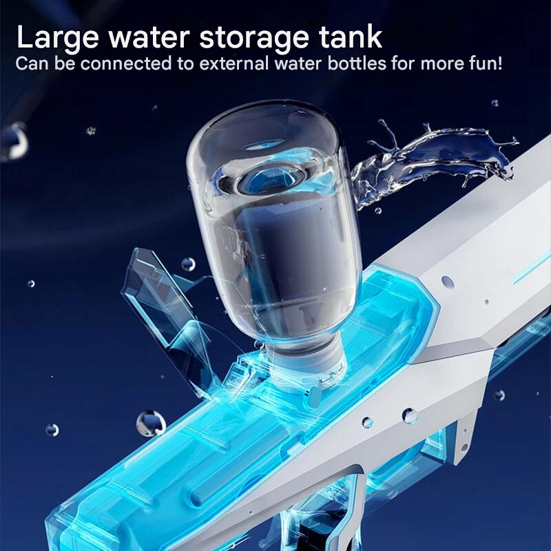 Automatisch waterpistool met 1L tank & 10 m bereik – puur zomerplezier