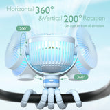 USB Oplaadbare Handheld Koelventilator voor Reizen