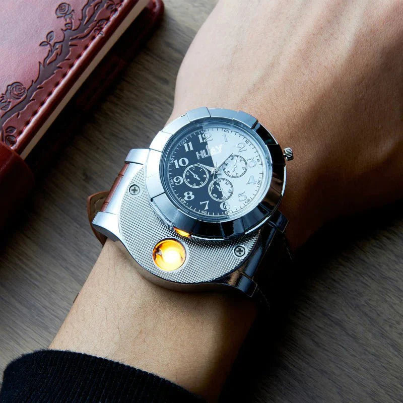 ChronoFuse | Horloge en vlamloze aansteker in één!