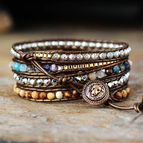 Aardse Genezende Wickelarmband - Terran Harmony