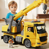 Kraanwagen Speelgoed met Licht & Geluid – Beweegbare Arm voor Bouwplaats Rollenspellen