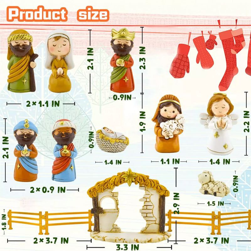 Kerst Nativity Adventskalender - Voor een magische kerstervaring