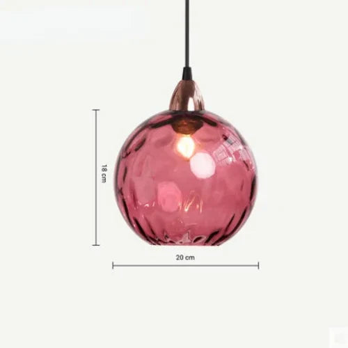 Glas-Kogel-Hanglamp - LumiSphere