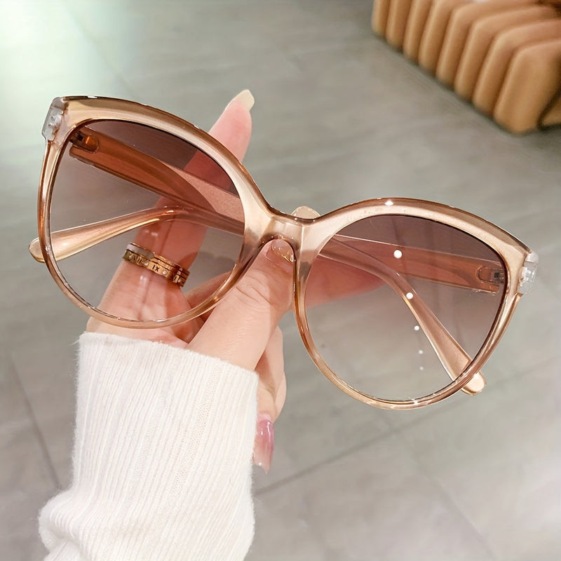 Luxe Cat-Eye Zonnebril voor Dames – Oversized en Stijlvol voor Zonnige Dagen