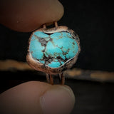 Natuurlijke Ruwe Steen Verjaardagsring – Selina