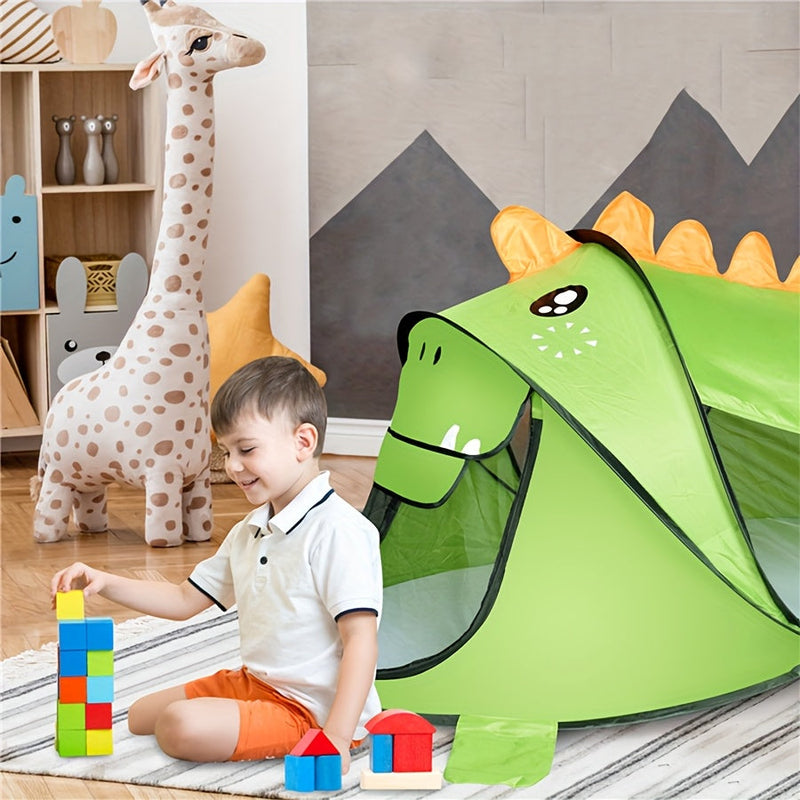Kinderen Dinosaurus, Haai & Beer Pop-Up Speeltent Set met UPF 50 – Ademend & Draagbaar voor Baby's & Peuters
