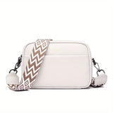 Echte Leren Crossbody Tas – Praktisch en Trendy met Gitaar Schouderband
