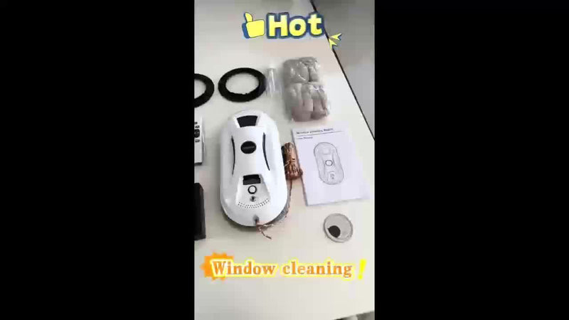 Volledig Automatische Raamreiniger – Intelligente Glasschrobber met Afstandsbediening voor Efficiënt Schoonmaken