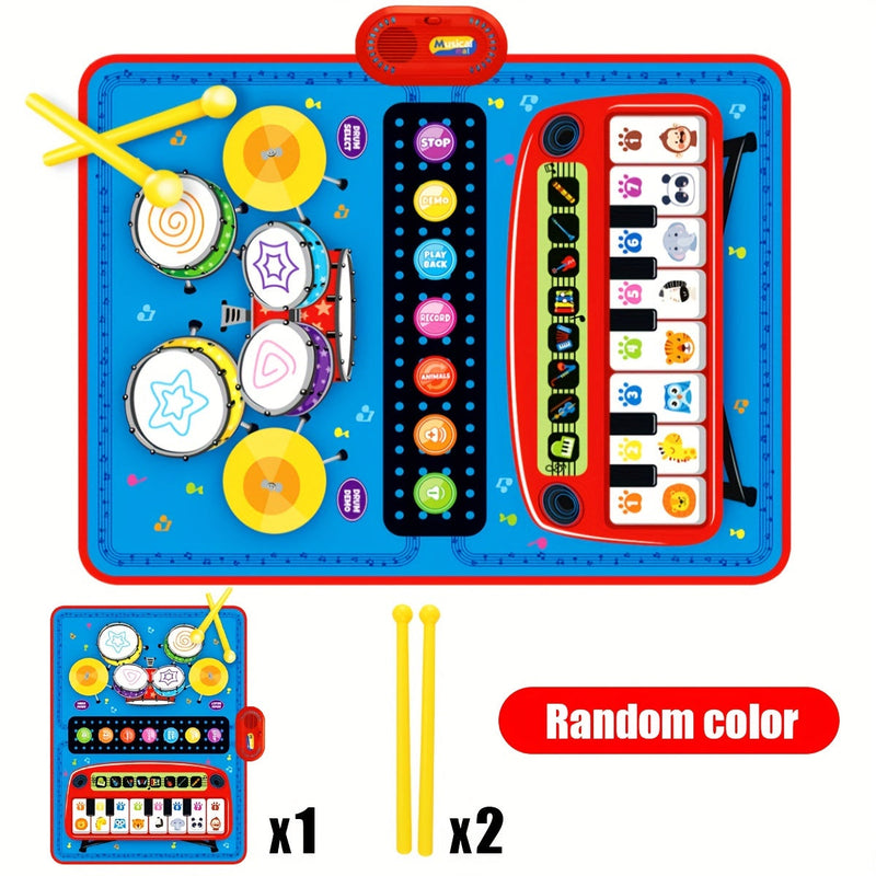 Kleurrijk Muziek Speelkleed - Voor Creatieve Muziekervaring