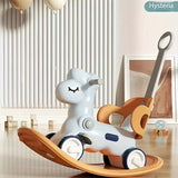 2-in-1 Baby Schommelpaard en Loopfiets - Veilig en Leuk Speelgoed