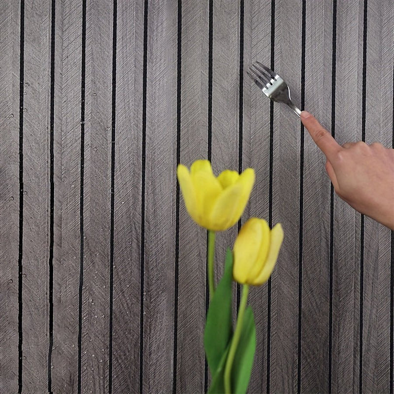 CleanWall - Zelfklevende 3D PVC Wandpanelen Van Houtlook Met Textuur - Simpel En Eenvoudig Plakken - Perfect Voor Een Upgrade Van Je Woning