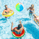 Fruit-Thema Opblaasbare Zwembad Floats – Set van 3 Duurzame Ringen