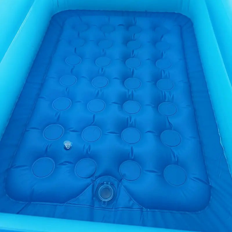 Ocean Splash Opblaasbare Kinderzwembad – Dikke PVC voor Tuinplezier