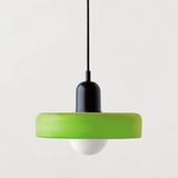 ColorLoop Pendant – Kunstzinnige Bauhaus Hanglamp met Warm Licht