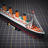 Titanic 3D Metalen Model Kit – Gedetailleerd DIY Model voor Creatieve Knutselaars