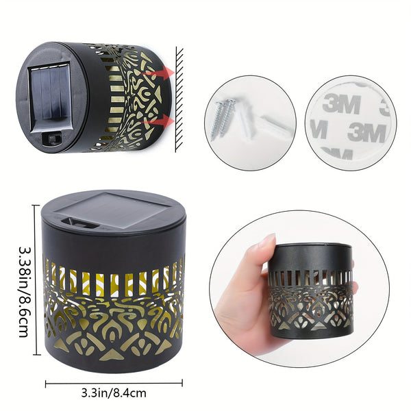 SolarGlow Duo Buitenmuurverlichting – Elegant en Weerbestendig