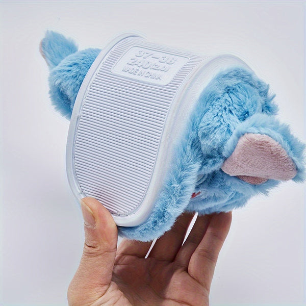 Disney Stitch Pluche Slippers – Zachte en Warme Huisslippers voor de Koude Dagen