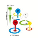 Kleurrijke Ringwerpset - Voor Plezierige Buitenactiviteiten
