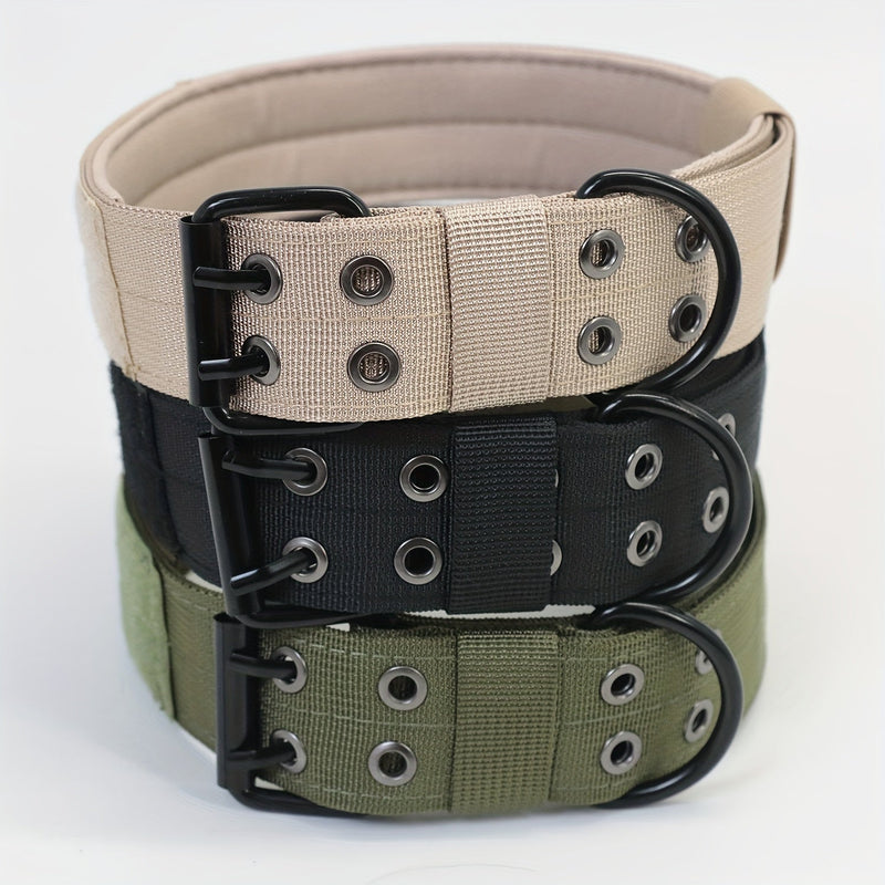Verstelbare Nylon Hondenhalsband – Comfort en Controle voor Grote Honden