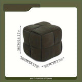 CordyCube Ottoman – Chic Ontwerp en Comfort in Één
