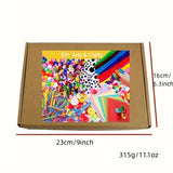 Creatieve DIY Knutselset voor Kinderen – Educatief Speelgoed met Diverse Materialen