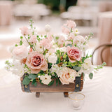 Vintage Houten Bloembak Set – Stoere Eyecatcher voor Binnen en Buiten