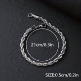 UrbanSteel Armbandenset – Stoer en Trendy voor Heren