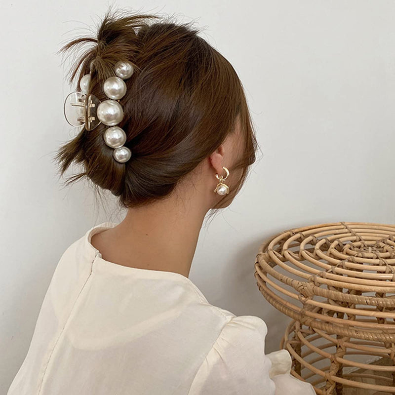 Stijlvolle Parels Haarspeldjes - 4-pack