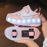 GlowRiders Roller Sneakers - Voor Kinderen met Lichtspektakel