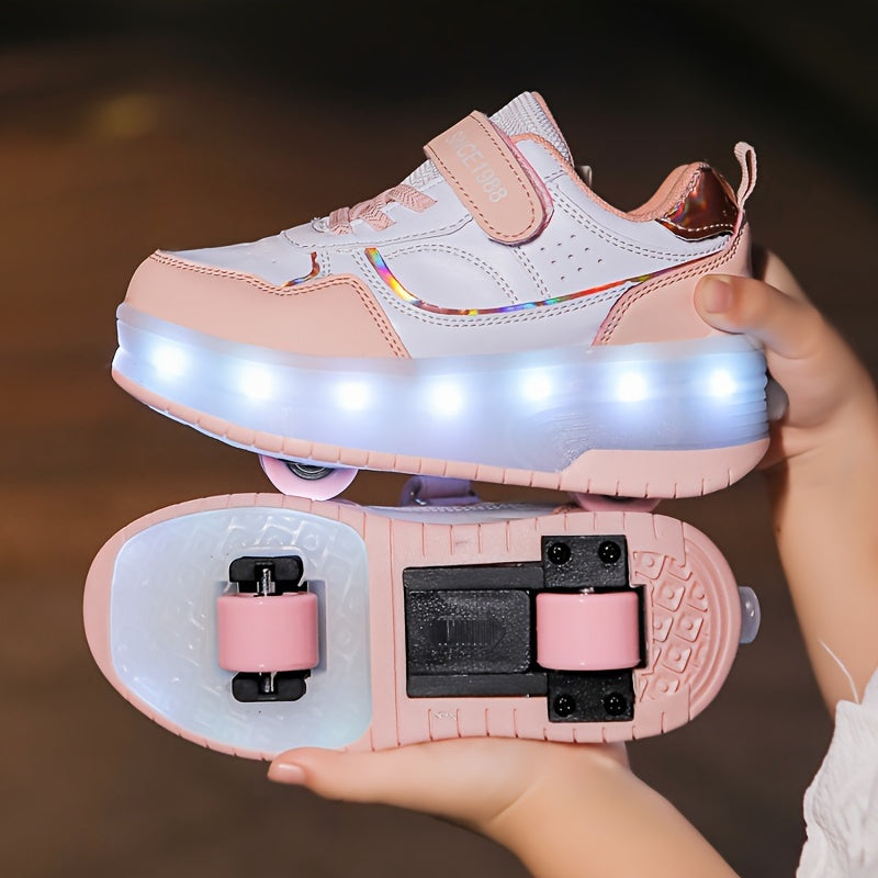 GlowRiders Roller Sneakers - Voor Kinderen met Lichtspektakel